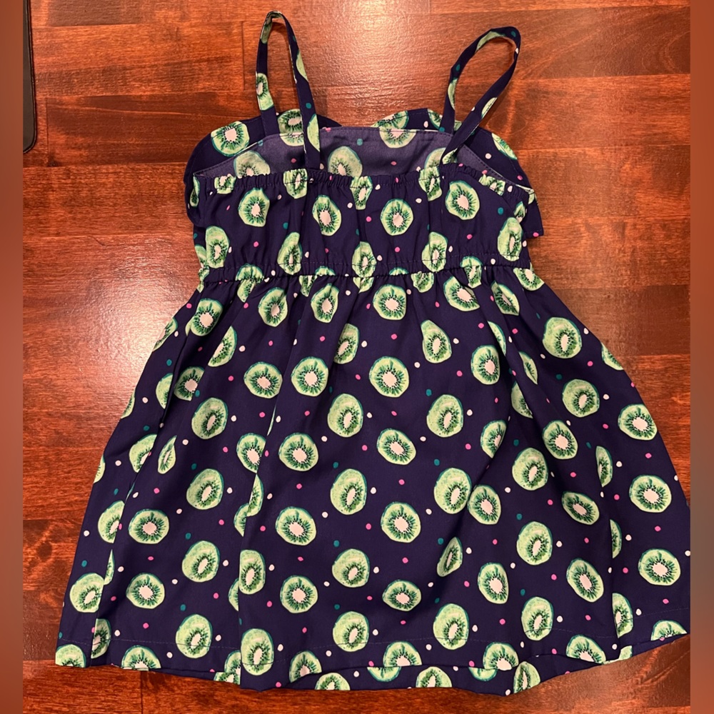 NWT 12-18 Months Kiwi Print Cherokee Summer Dress - Picture 6 of 10